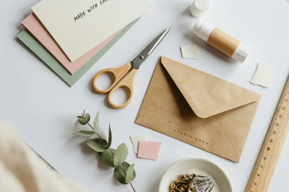 Cardstock Love Letter DIY | Elegant Handmade Note for Valentine's Day | Paper Craft Ideas