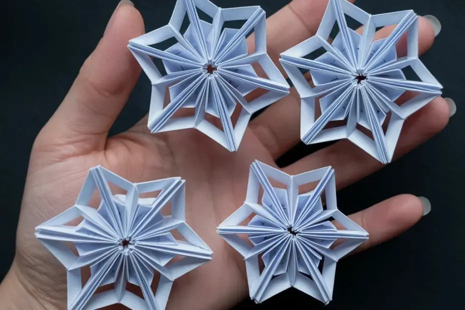 Cute Mini Origami Stars: Before & After ✨ Easy Paper Craft DIY