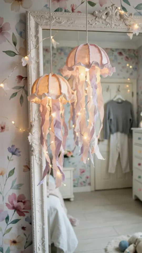 DIY Jellyfish Light - Easy Jellyfish Room Decor Tutorial